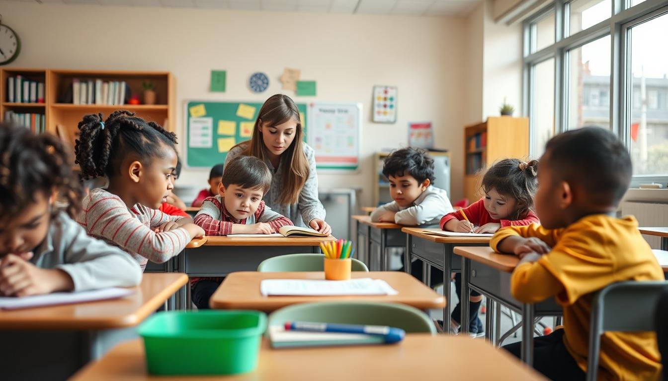 Modern university campus for students